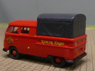 Preview: 1/87 VW T1 DoKa Circus Krone bedruckt FD Umbau